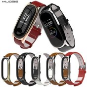 Resim Mijobs Xiaomi Mi Band 5-4 Pu Deri Kayış Kordon (120113987) 