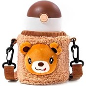 Resim Vagonlife Diller Çelik Matara 300ml Kahverengi 