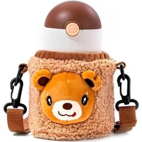 Resim Vagonlife Diller Çelik Matara 300ml Kahverengi 