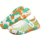 Resim Unisex Çorap Ayakkabı, Outdoor Ayakkabı, Yürüyüş Ayakkabısı, Plaj Ayakkabısı, Geniş Burunlu, Kaydırmaz, Nefes Alabilen Hızlı Kuruyan Su Ayakkabısı - Spor Salonu, Koşu, Yürüyüş, Plaj, Yüzme ve Su Sporları İçin Uygun | Minimalist Sneaker | Kauçuk Tabanlı 36-47 Beden 