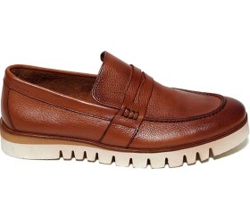 Resim Bestello Bağcıksız Eva Taban Loafer 331-43070 Erkek Ayakkabı Taba 