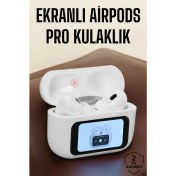 Resim Techno Stock Kablosuz Yeni Nesil Bluetooth Bağlantılı Dokunmatik Ekranlı Kulak Içi Pro 