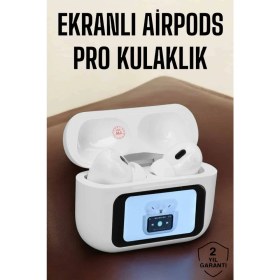 Resim Techno Stock Kablosuz Yeni Nesil Bluetooth Bağlantılı Dokunmatik Ekranlı Kulak Içi Pro 