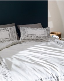 Resim Madame Coco Arber King Size %100 Pamuk Nevresim Takımı - Gri 8684427186602 Gri 