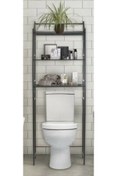 Resim Retodesign Retodesing Metal Wc Arka Rafı, Banyo Klozet Rafi, Kağıtlık 