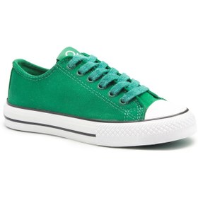 Resim United Colors Of Benetton Bnt 21y 30196 Yeşil Bayan Ayakkabı Bayan Spor 