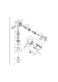 Resim Makita 9057 Rulman 6301 Ürün Kodu 211132-0 