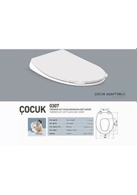 Resim Nkp Çocuk Thermoplast Yavaş Kapanan Klozet Kapağı - Nkp0307 