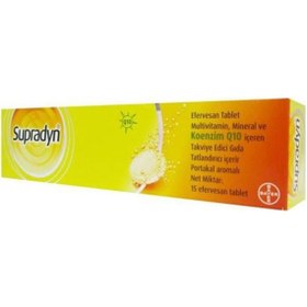 Resim Supradyn Koenzim Q10 15 Efervesan Tablet 
