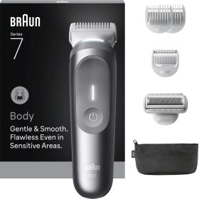 Resim Braun Vücut Tıraş Makinesi Series 7, +6 Aksesuar, Kompakt, Smartlight, BG7550 