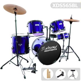 Resim Extreme XDS565BL Mavi Bateri Seti | Canlı Renk Sağlam Aksam 