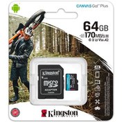 Resim KINGSTON 64GB mSD Canvas Go+ SDCG3/64GB KINGSTON 64GB mSD Canvas Go+ SDCG3/64GB