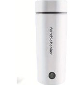 Resim Honeybeeshop Beyaz 1 Adet Polvcdg Portatif Elektrikli Su İsiticisi Hizli Kaynatma Caydanlik Kahve Demligi Eu Fiş Ev Ofis Kullanim Tek Kisilik 