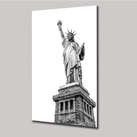 Resim Amerika Özgürlük Heykeli - Cam Tablo - Deg0196 