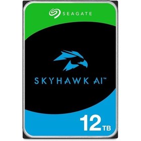 Resim Seagate Skyhawk 12 TB 3.5" AI SATA 7200RPM 512MB 7/24 ST12000VE003 (5 Yıl Garantili) 