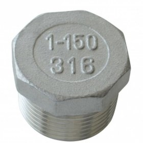 Resim Kör Tapa. AISI 316 Paslanmaz çelik 1 1/2" 