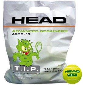 Resim Head Tip Polybag 72'li Çocuk Tenis Topu 
