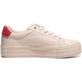 Resim Calvin Klein Kadın Platform Taban Pembe Sneaker 