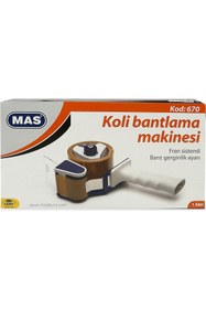Resim Mas Vege 45x100 Koli Bantı 6'lı Ve Koli Bant Makinesi Seti 