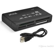 Resim Çoklu Kart Okuyucu Compact Flash Sd Micro Sd Mm Stick Xd Usb 2.0 