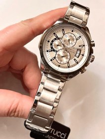 Resim Ferrucci Fc50548 Fonksiyonlu&takvimli Çelik Silver Erkek Kol Saat 