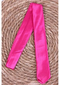 Resim Erkek Çocuk Kravat Fuşya (Standart) (541485765)-Fuşya-Standart 