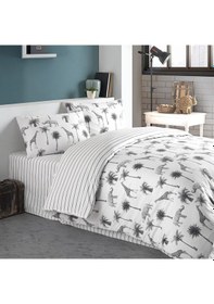 Resim Coté Blanc Jungle %100 Pamuk Tek Kişilik Nevresim Takımı 