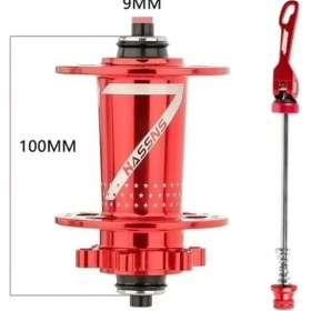 Resim Hassns Pro7 Ön Arka Göbek Seti 32 Delik Kırmızı 