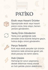 Resim Patiko Furniture Prome 2 Çekmeceli Beşik 