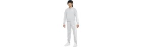 Resim Nike Sportswear Tracksuit Grey Kız Çocuk Eşofman Takımı Gri Beyaz 