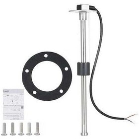 Resim Novahub Deniz Taşıtları İçin Paslanmaz Çelik Yakıt Seviye Sensörü, 240-33 Ohm Çıkışlı, Tekne, Otomobil, Kamyon, Karavan 