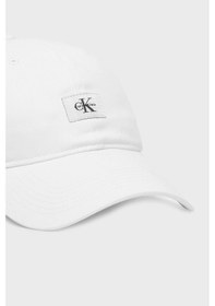 Resim Calvin Klein Erkek Şapka Lv04d5077g Yaf Ekru Ekru 