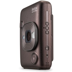 Resim Fujifilm Instax Mini LiPlay Deep Bronz Fotoğraf Makinesi 20'li Film Albüm ve Çanta Hediye Seti 