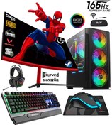 Resim Zeiron SP25 AMD Ryzen 5 3600 23.8" 16 GB RAM 1 TB SSD 1 TB HDD RX550 Curved FreeDOS Masaüstü Oyun Bilgisayarı 