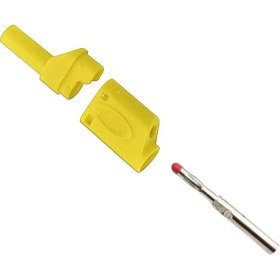 Resim Elektromall 4mm Korumalı Sarı Banana Jack - 5 Adet 