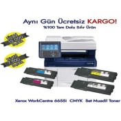 Resim Xerox Workcentre 6655I 1 Set Uyumlu Toner - Cmyk N11.39497 