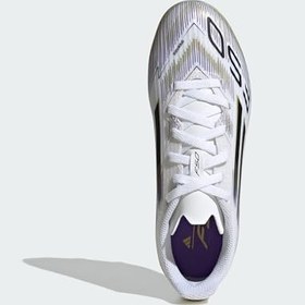 Resim adidas F50 League Firm-Multi Ground Çocuk Beyaz Çim Saha Kramponu, JH7745 