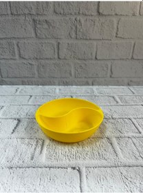 Resim Dekoratif Sarı Çerezlik Kase 4 Lü Set 3x12 Cm 