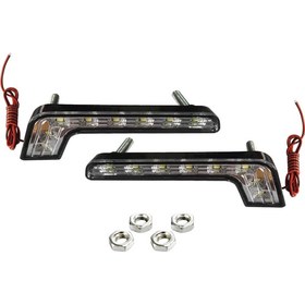 Resim Auvc 8 LED Drl Araba Gündüz Çalışan Işık (Yurt Dışından) 