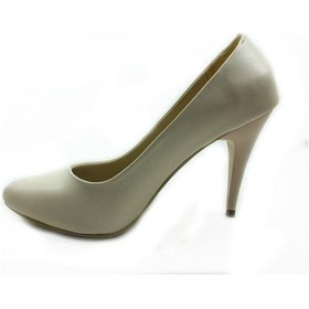 Resim Çarıkçım Stiletto Kadın Ayakkabı Pudra 61 700 
