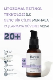 Resim The Purest Solutions Yenileyici & Yaşlanma Karşıtı Lipozomal Retinol Gece Serumu 30ml 