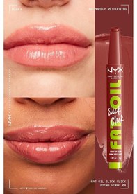 Resim Nyx Professional Makeup Fat Oil Slick Click Parlatıcı Dudak Balmı 04 