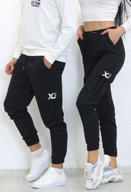 Resim memowear Unisex Komando Cepli Slimfit Xj Reflektör Baskılı Eşofman Altı 
