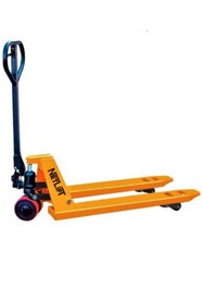 Resim NETLİFT Netlift Exo-ap 25 2500 Kg Kaldırma Kapasiteli Döküm Pompa Transpalet Sarı Poliüretan Teker 