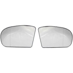 Resim Mercedes Benz W203 W211 2038100 İçin 1 Çift Sağ Ve Sol Dikiz Aynası Cam Merceği Değişimi - Yüksek Kaliteli Yedek Parça - Kaiyi 