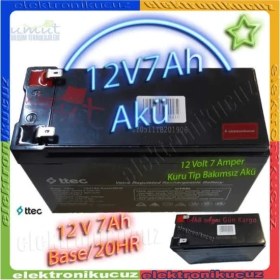 Resim Ttec Pilsan Black Thunder Akülü Araba Çocuk Oyuncak Akülü Araba Uyumlu 12 Volt 7 Amper Akü 12V 7AH 20HR 