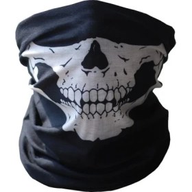 Resim Motorcu Boyunluk Baf Buff Bandana 25X48 cm Model 7 