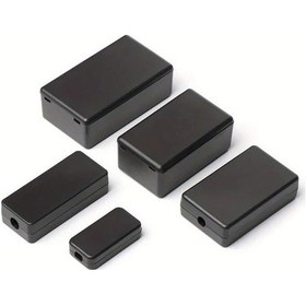 Resim Willowhaven 1 Adet Stil 5 Plastik Siyah Dıy Enstrüman Kutusu Elektronik Proje Kutusu 