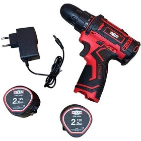Resim Attlas ECO CDD-202C Kutulu 2 x 2.0AH 12V 28NM Tork Akülü Vidalama Matkap 