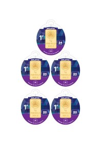 Resim Ahlatcı Kuyumculuk 24 Ayar-5 Gram Külçe Altın (5x1) 